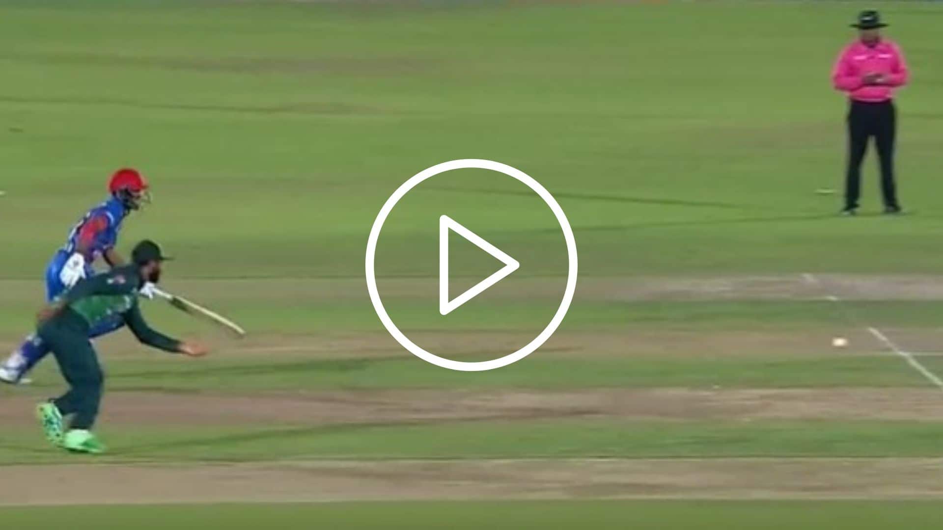 [Watch] Fakhar Zaman, Rizwan Produce Embarrassing Blunder To Miss Easy Run Out Chance